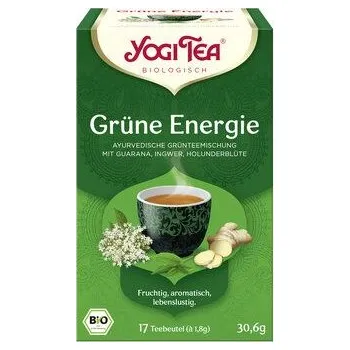 Čaj Yogi Tea Zelená energie čaj 30,6g bio BIO VEGAN Množství: 1 ks