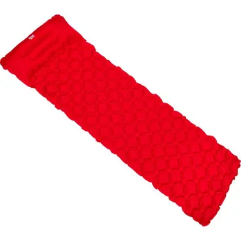 Karimatka ACRA Karimatka nafukovací s polštářkem 188x55cm Červená matrace | 13457