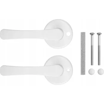 Dveřní kování Klika ke dveřím interiérovým ADGO Štítek kulatý