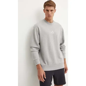 Pánská mikina Bavlněná mikina adidas All SZN IY4151 šedá 90X, vel. L