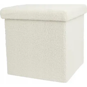 Taburet Čalouněná Taburet Zd trading bílá