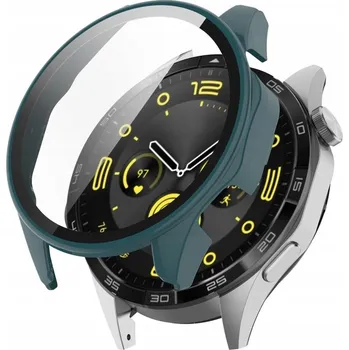 Pouzdro na mobilní telefon 2v1 POUZDRO + TVRZENÉ SKLO POUZDRO OBAL PRO HUAWEI WATCH GT 4 46MM