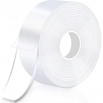 Lepicí páska OBOUSTRANNÁ NANO PRŮHLEDNÁ MONTÁŽNÍ VODĚODOLNÁ PÁSKA 5m