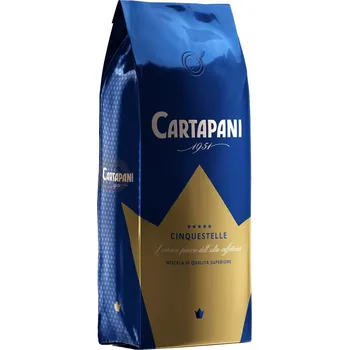 Farmaceutická surovina Zrnková káva 90% Arabika, 10% Robusta, 1 kg | CARTAPANI, Cinquestelle