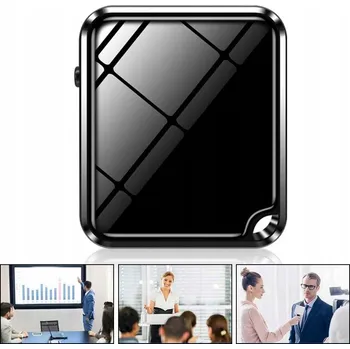 IP kamera 16GB ČERNÝ MP3 DIKTAFON ODPOČÍVÁNÍ 10M ZÁZNAM ZVUKU