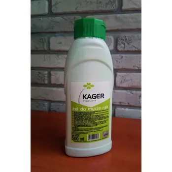 Dezinfekce KAGER Gel na mytí rukou pro bezpečnost Gel BOZP 0,5 l