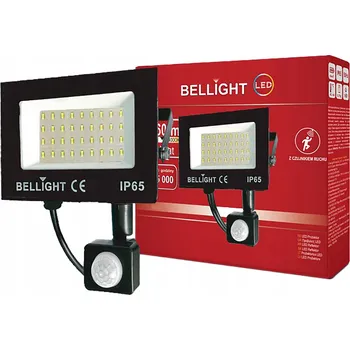 BELLIGHT LED reflektor s čidlem 230V 30W 4000K černý