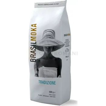 Farmaceutická surovina Zrnková káva 100% Arabika, 1 kg | BRASIL MOKA, Tradizione
