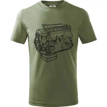 Chlapecké oblečení Motor T912 V3S - Tričko dětské bavlněné - 146 cm/10 let ( Khaki )