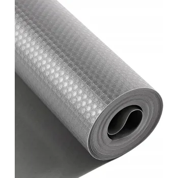 Protiskluzová podložka VODOODPUDIVÁ Šedá ochranná podložka do zásuvek skříněk PROTISKLUZOVÁ 200x50 cm