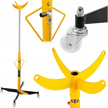 Hever Přípravek pro Montáž Převodovky JCB HEVER Sloupkový Hydraulický Robustní 1000 kg