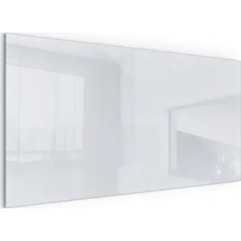 Krbová kamna Tvrzené sklo Podložka pod Kamna, krb, kozu - bílá, 120x60 cm