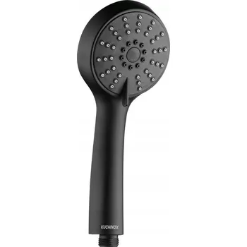Sprchová hlavice Kuchinox Cento černá