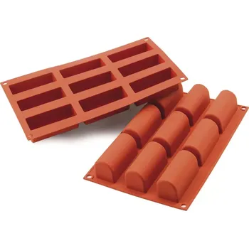 Forma na pečení Silikomart Silikonová pečicí forma MIDI BUCHE 9