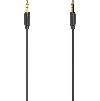 Audio kabel Hama audio kabel jack 3,5 mm, 0,5 m, slim