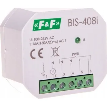 Relé Relé F&F 230 V IP20 16 A