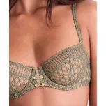 Podprsenka bardotka AUBADE (4DF14-14), Velikost 70E, Barva zelená