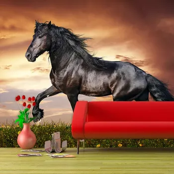 Tapeta Sablio Tapeta Friský kůň - 125x75 cm