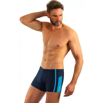 Pánské plavky PÁNSKÉ PLAVECKÉ BOXERKY BD 364 MAXI černá 3XL