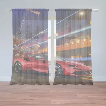 Záclona Sablio Záclony Ferrari na ulici: 2ks 150x250cm