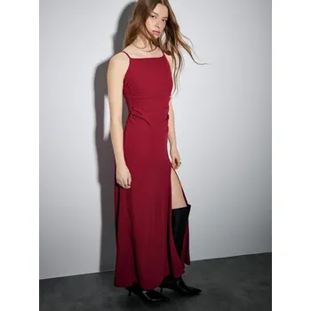 Dámské šaty Maxi šaty - L - House - mahagon - 390HE-93X