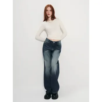 Džíny baggy - 38 - House - námořnictvo - 332IA-59J