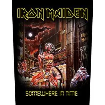 Nášivka Merch Iron Maiden: Zádová Nášivka Somewhere In Time 2019