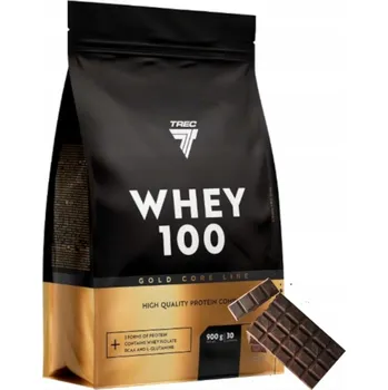 Protein Protein Trec Nutrition Gold Core Whey 100 čokoládová 900 g