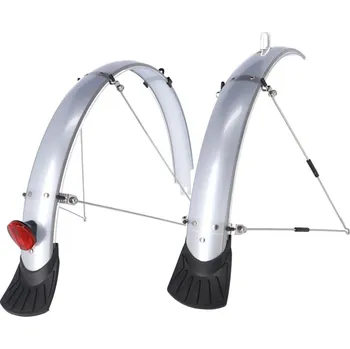 Blatník na kolo blatníky XLC 26“ šíře 45mm stříbrné
