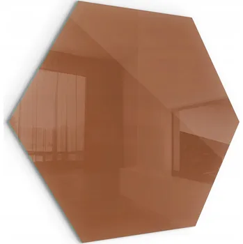 Bezpečné Tvrzené Sklo ESG pod krb Kamna Barva Hnědá v40