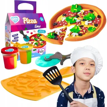 Modelovací hmota MODELÍNA Pizzerie Sada Pro rukodělné aktivity Pro Holčičku Na TVOŘENÍ z Hmoty