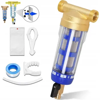 Filtrace vody SEDIMENTAČNÍ FILTR NA VODU KOMPLETNÍ SAMOČISTÍCÍ 3/4 "