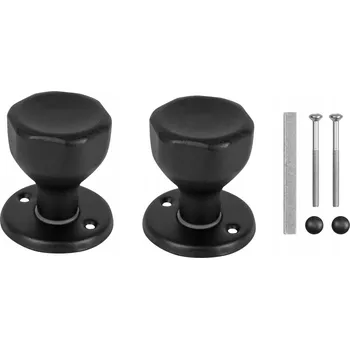 Dveřní kování Klika ke dveřím interiérovým ADGO krátká, rozeta kulatý