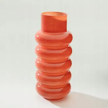 Váza Skleněná váza Rosario 15x35 cm 15x15x35 cm