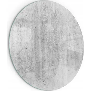 Krbová kamna Skleněná ochranná deska pod Kamna Krbová kamna Textura betonu 80 cm