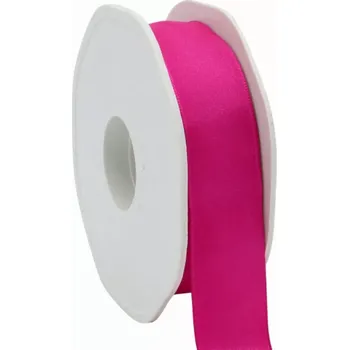 Stuha Taftová stuha s drátkem 23 mm x 20 m fuchsiová