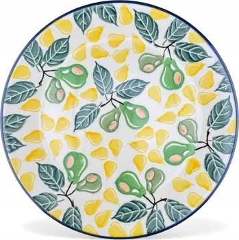 Talíř Snídaňový talíř 19 cm Hrušky dek. 3249X Keramika Bolesławiec