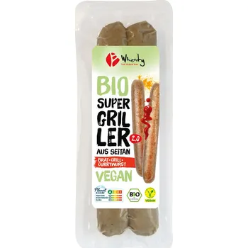 Omáčka Wheaty Seitanové grilovací klobásky 180 g bio BIO VEGAN Množství: 1 ks