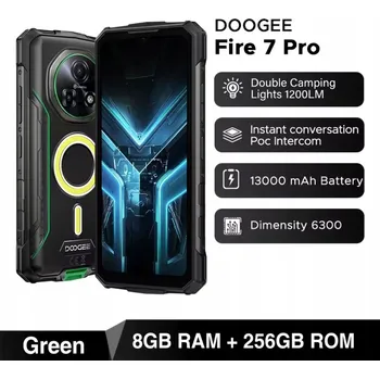 Mobilní telefon Doogee Fire 7 Pro green