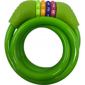 Zámek na kolo KÓDOVÝ ZÁMEK STEEL ZÁMEK NA KOLO 10x110cm!