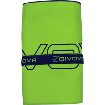 Osuška GIVOVA verde fluo zelená/modrá