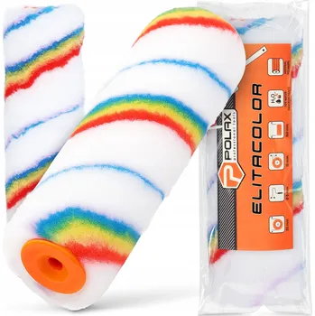 Malířský váleček 3x Malířský váleček 15 cm ZKOSENÝ Náhradní vložka pro vodou ředitelné barvy, akryly, pryskyřice SH-P