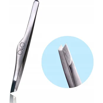 Kosmetická pinzeta Pinzeta na obočí ručně broušená OkO Tweezer EASY