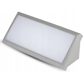 Nástěnné svítidlo Zahradní nástěnné svítidlo V-TAC šedé s integrovaným LED zdrojem 12 W