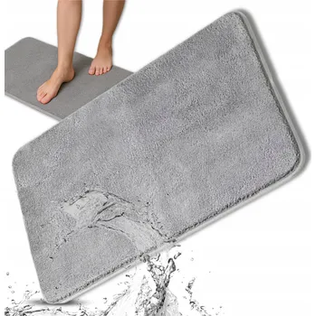 Koupelnová předložka Dywanik ANTYPOŚLIZGOWY Łazienkowy 48×78 cm Měkká savá koupelnová předložka