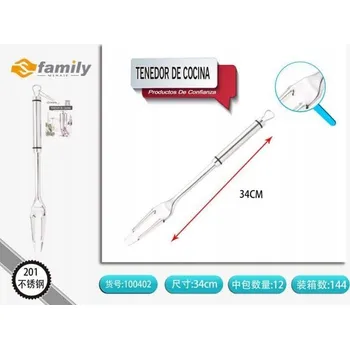 Příbor Vidlička na maso 2013, černé okraje 1 Ks