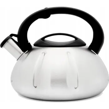 Varná konvice Tradiční ocelová Konvice Florina 2,6 l černá, šedá