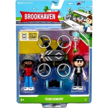 Figurka DEV SERIES FIGURKY Brookhaven 2 Techfluencers KÓD HERNÍCH HER ROBLOX