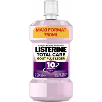 Ústní voda Ústní voda Listerine Total Care 10 v 1 bez alkoholu 750 ml