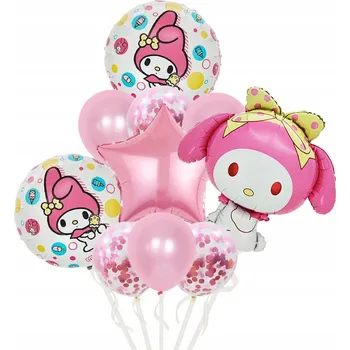 Balónek Sada balónků My Melody Kuromi Hello Kitty